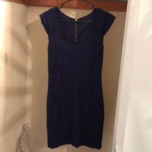 Blue & Black Express Dress